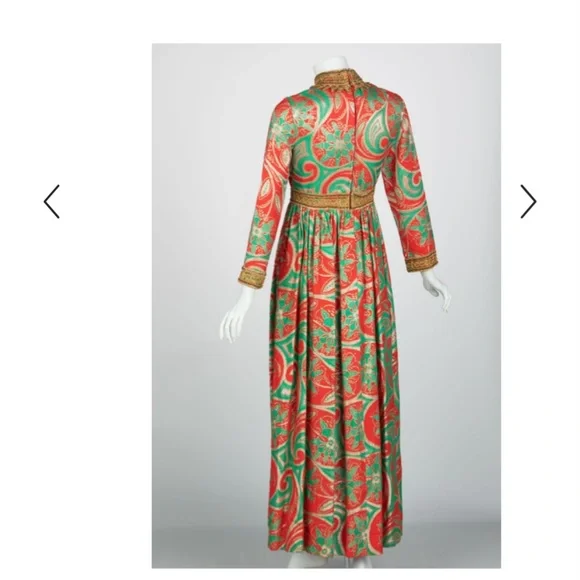 RARE VINTAGE OSCAR DE LA RENTA 1960S DRESS - Picture 2 of 15